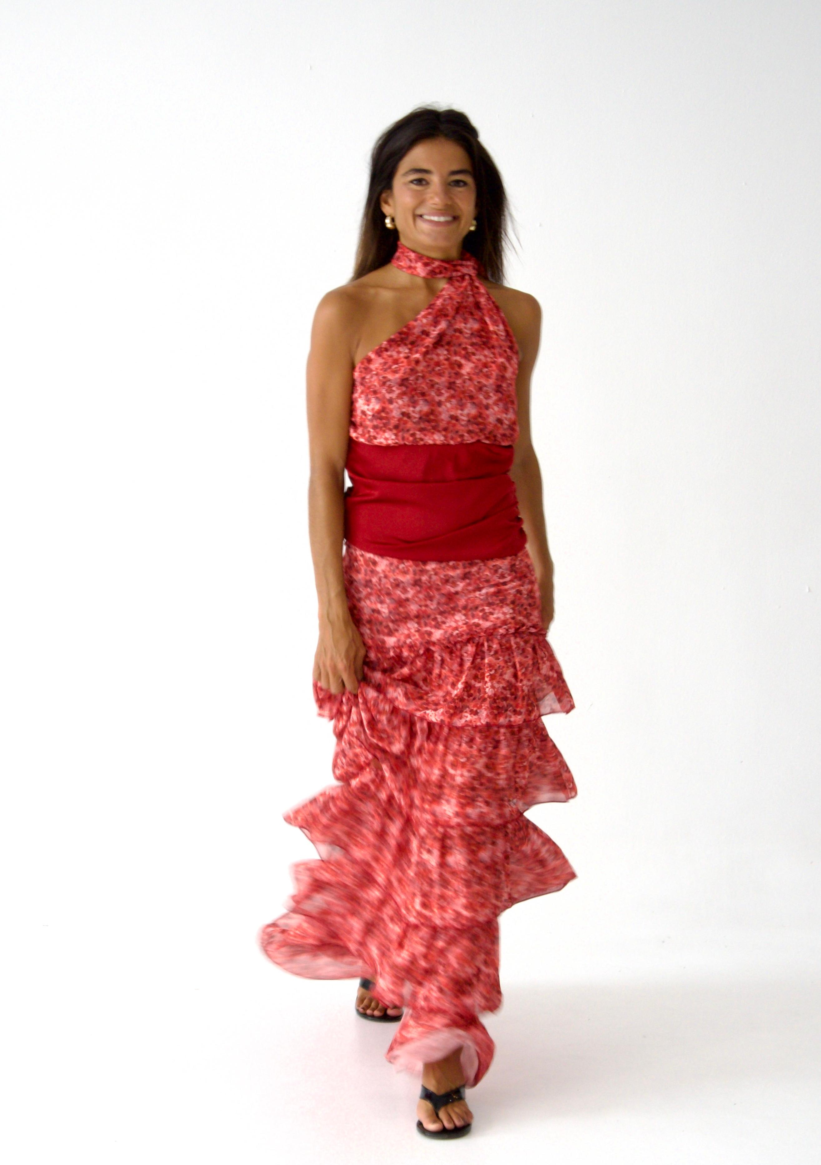 Falda Azahar Rosa