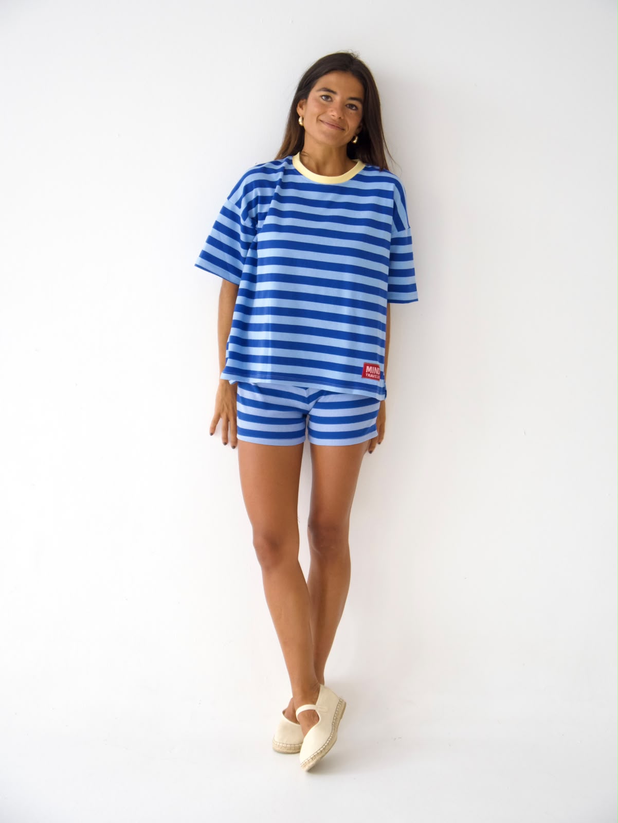 Nunu Light Blue and Blue T-Shirt