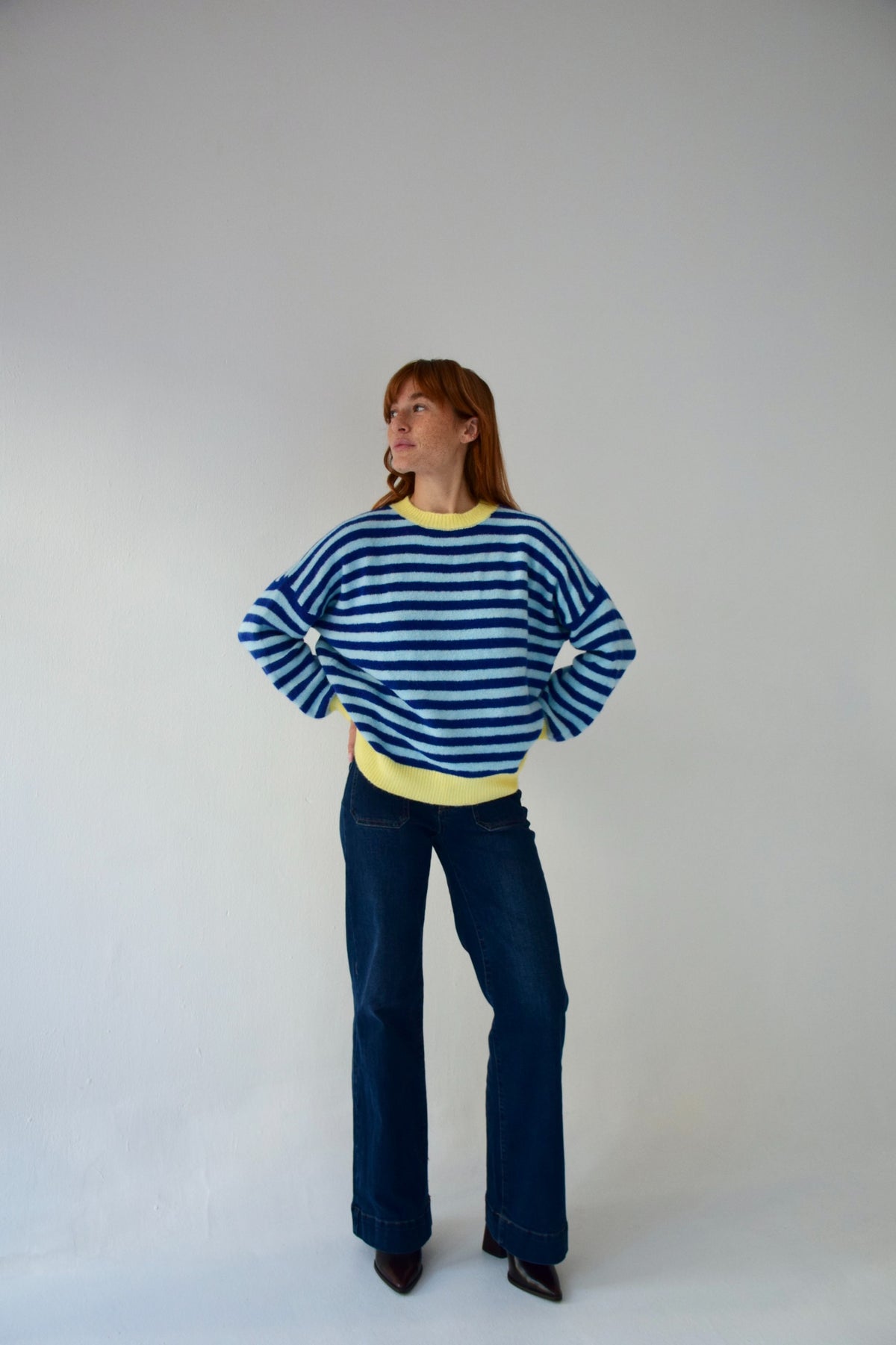 Jersey Pia Azul y Amarillo