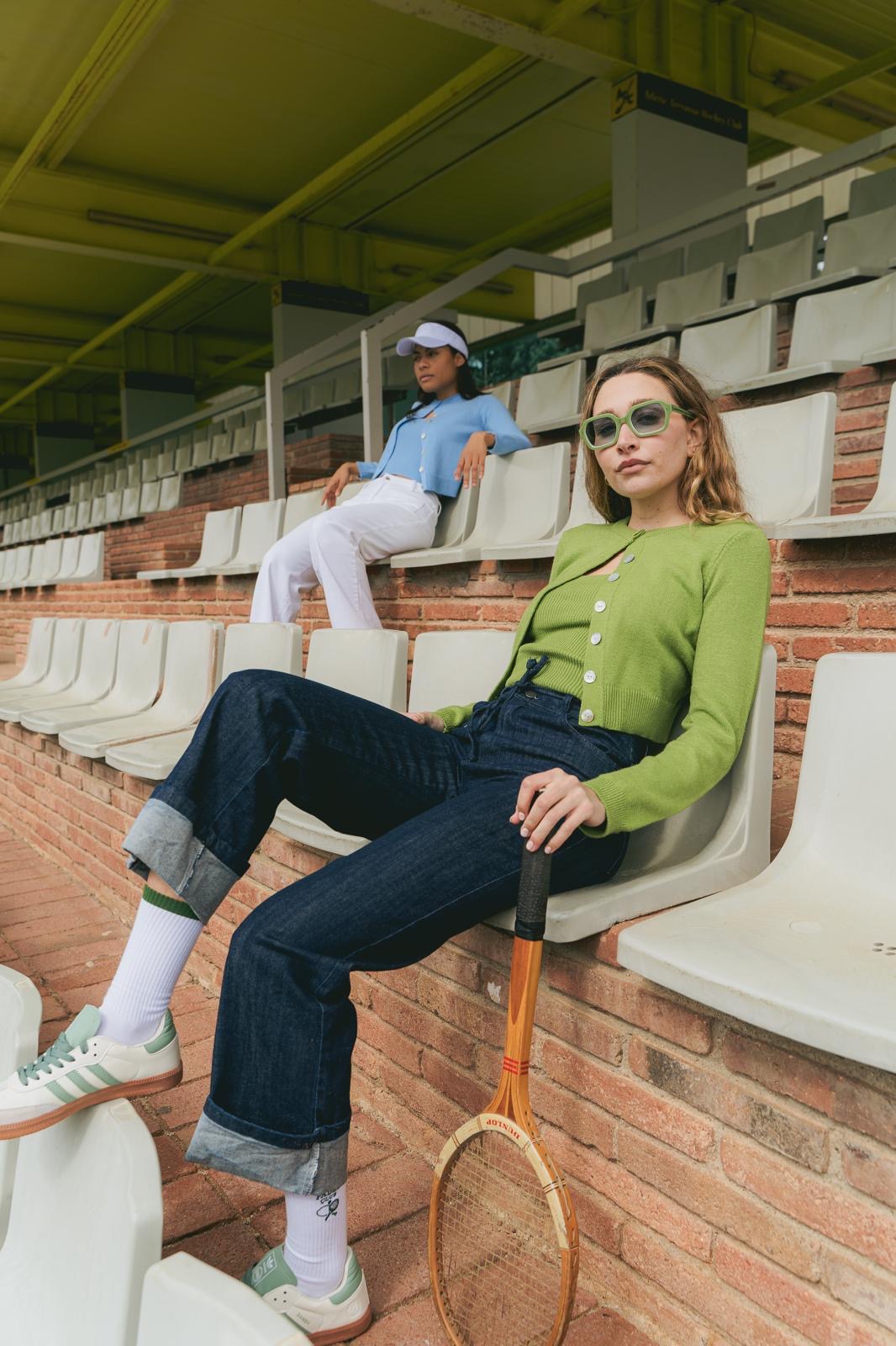 Cárdigan Inés Verde