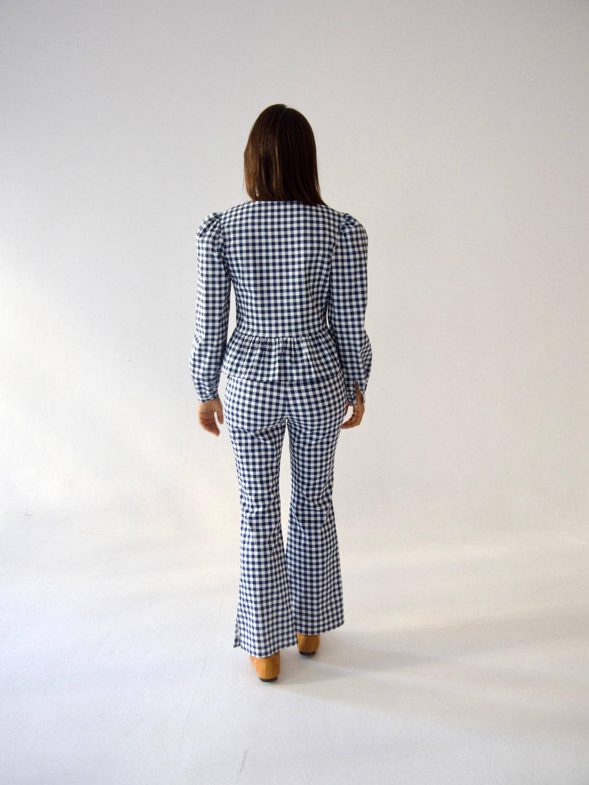 Pantalón Rome Vichy Azul