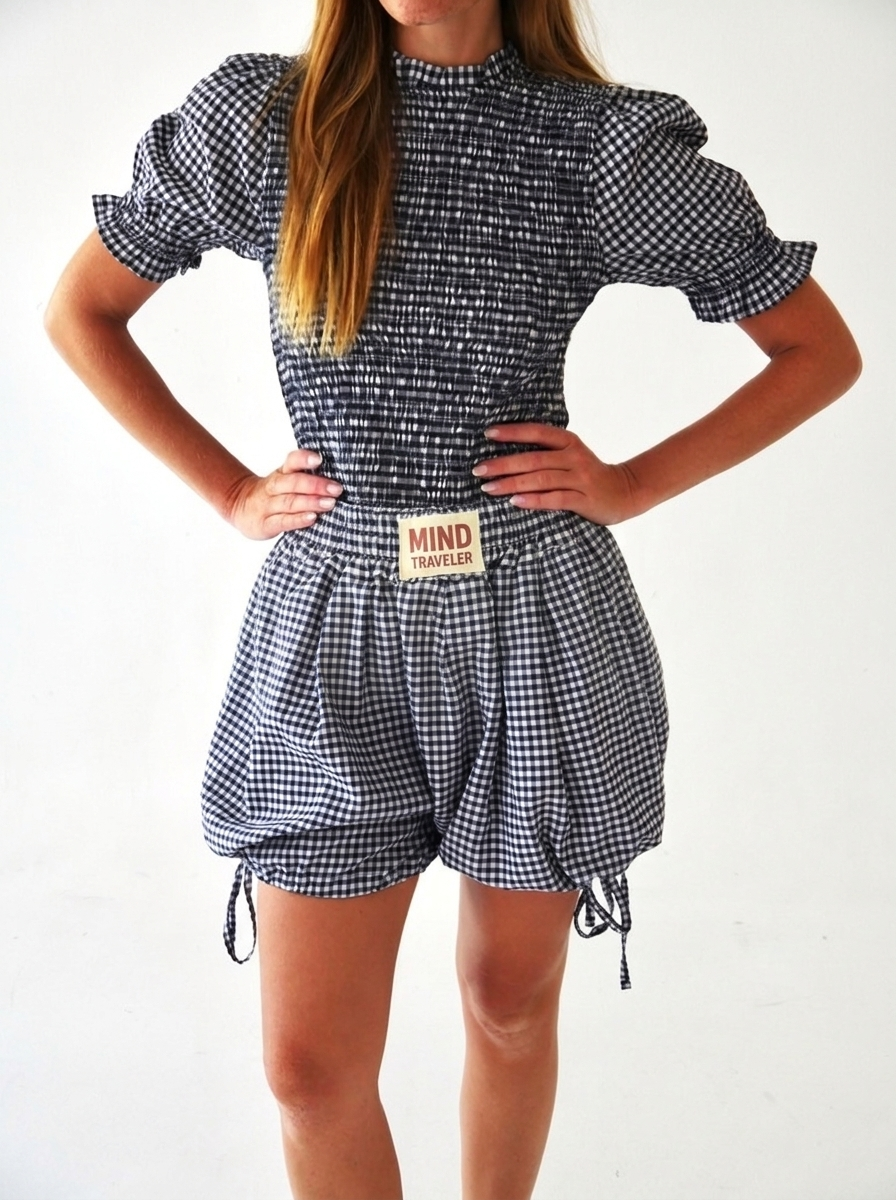 Short Marina Vichy Marino