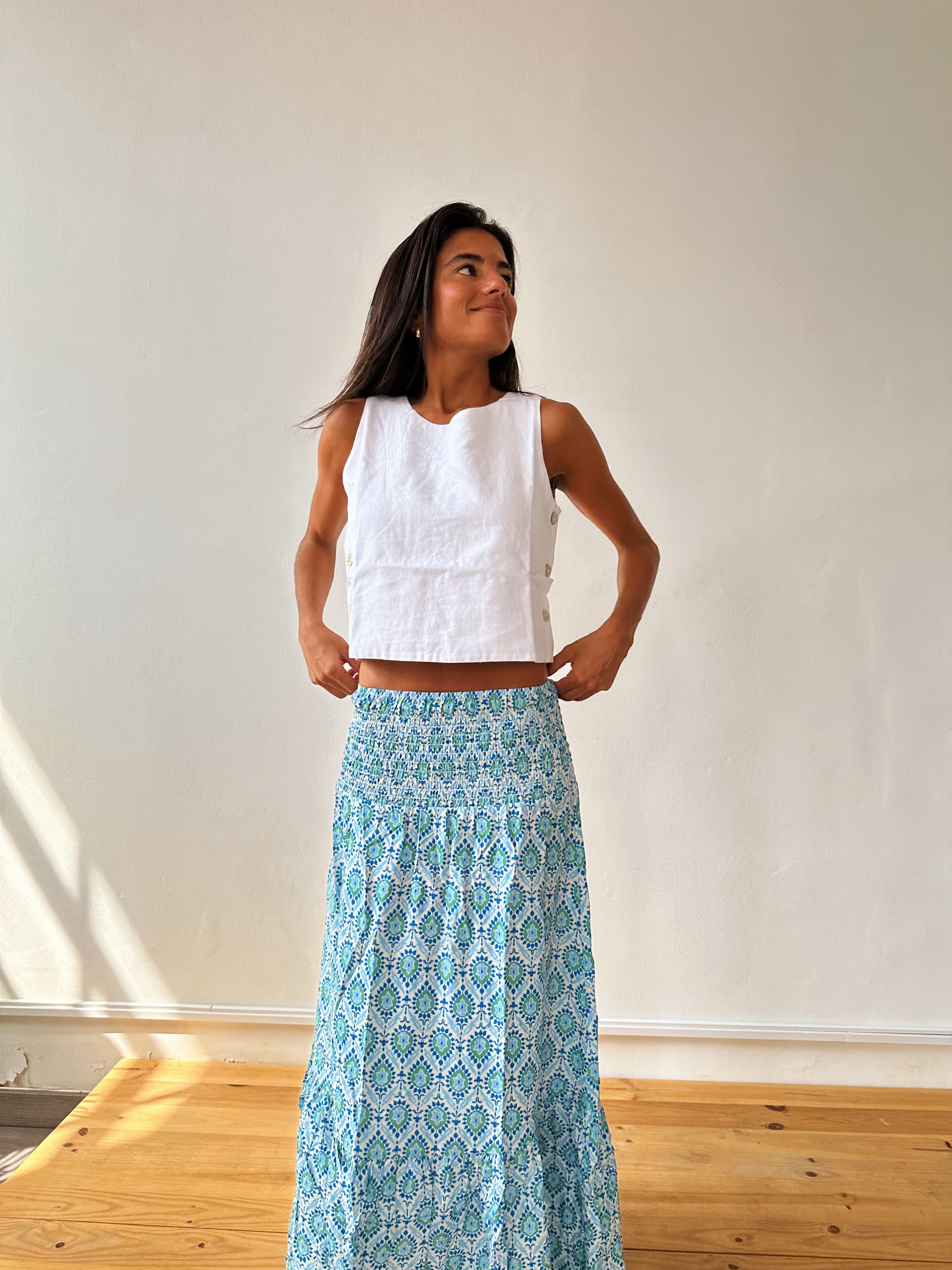 Mica Blue Skirt