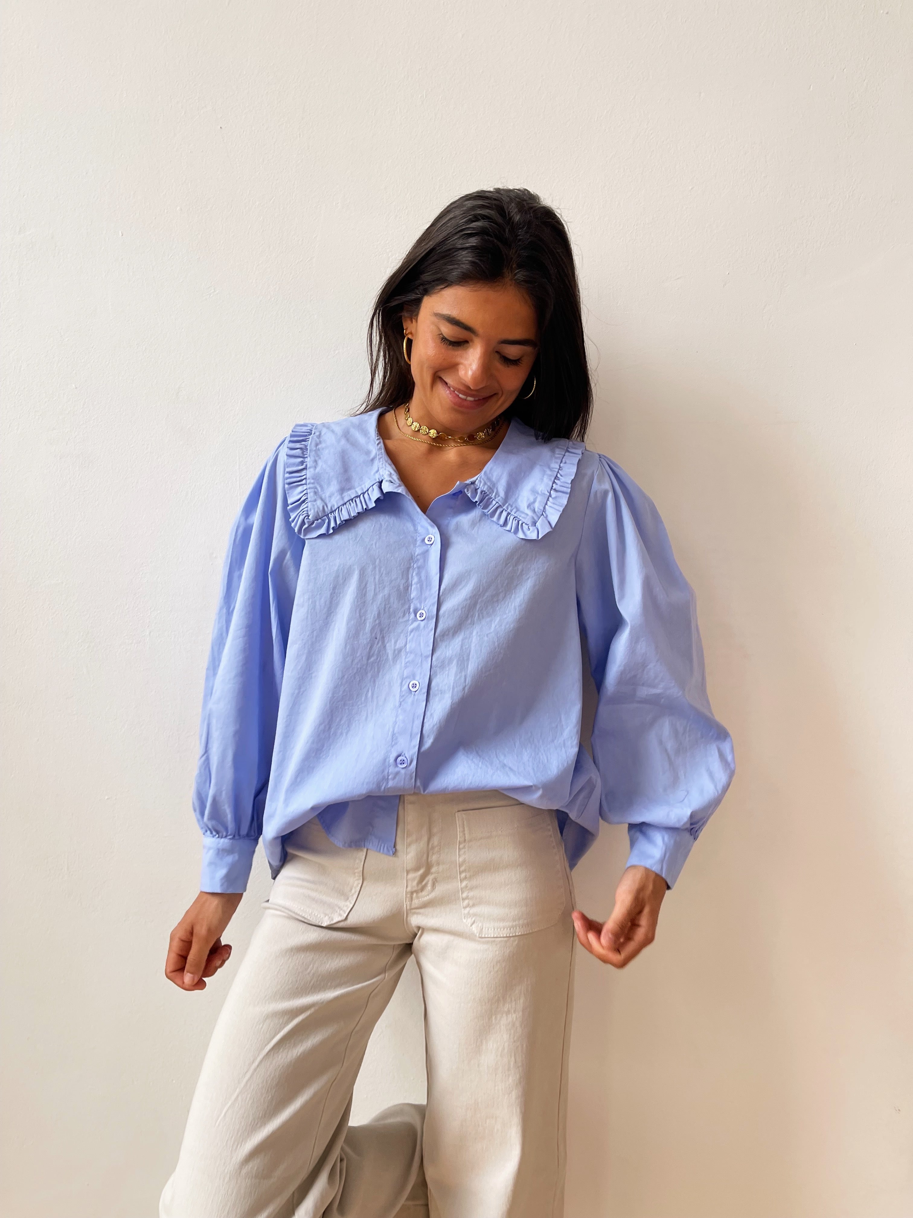 Daniella Blue Shirt