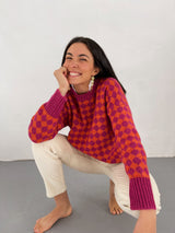 Claudia Bougainvillea Sweater