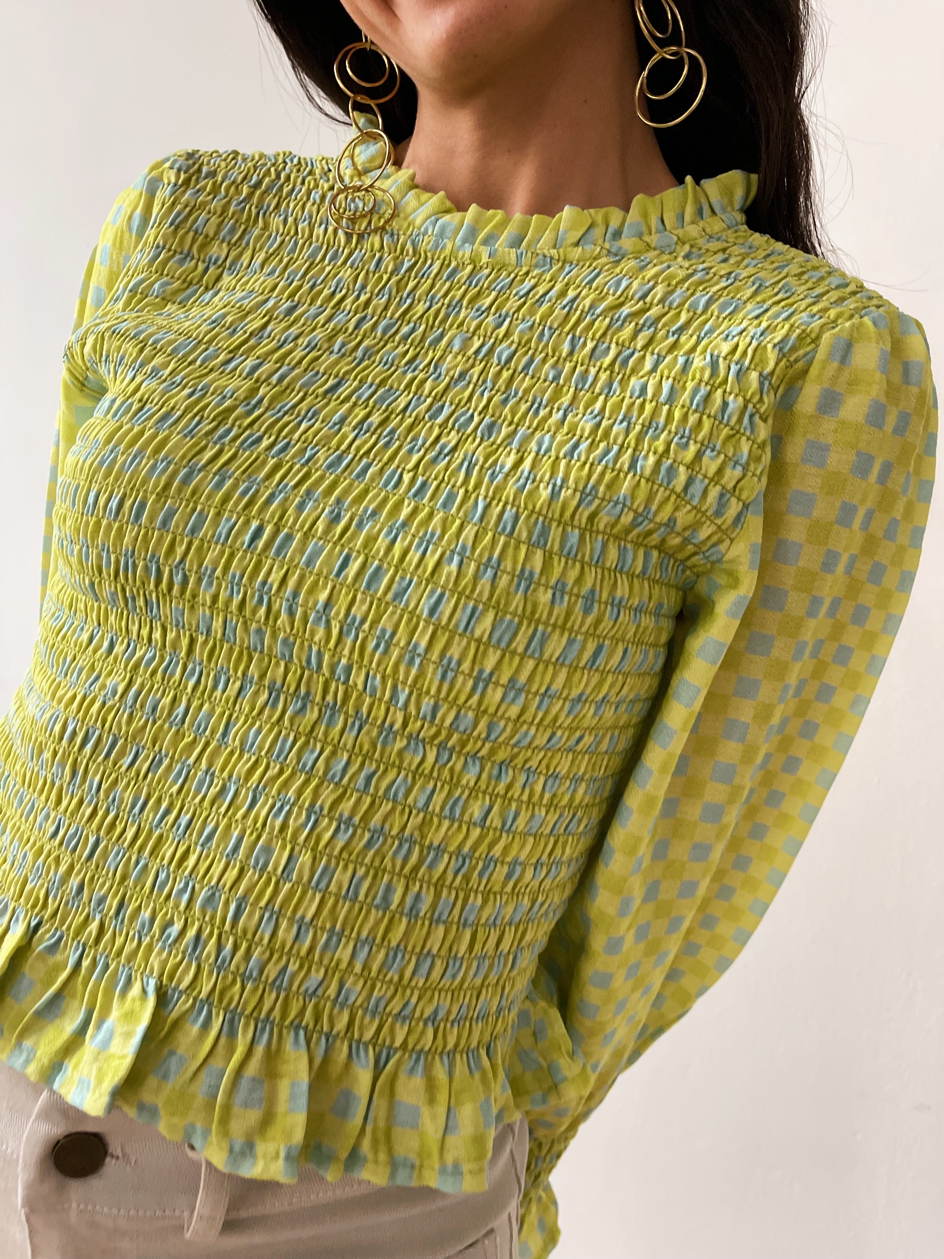 Chia Lime Blouse