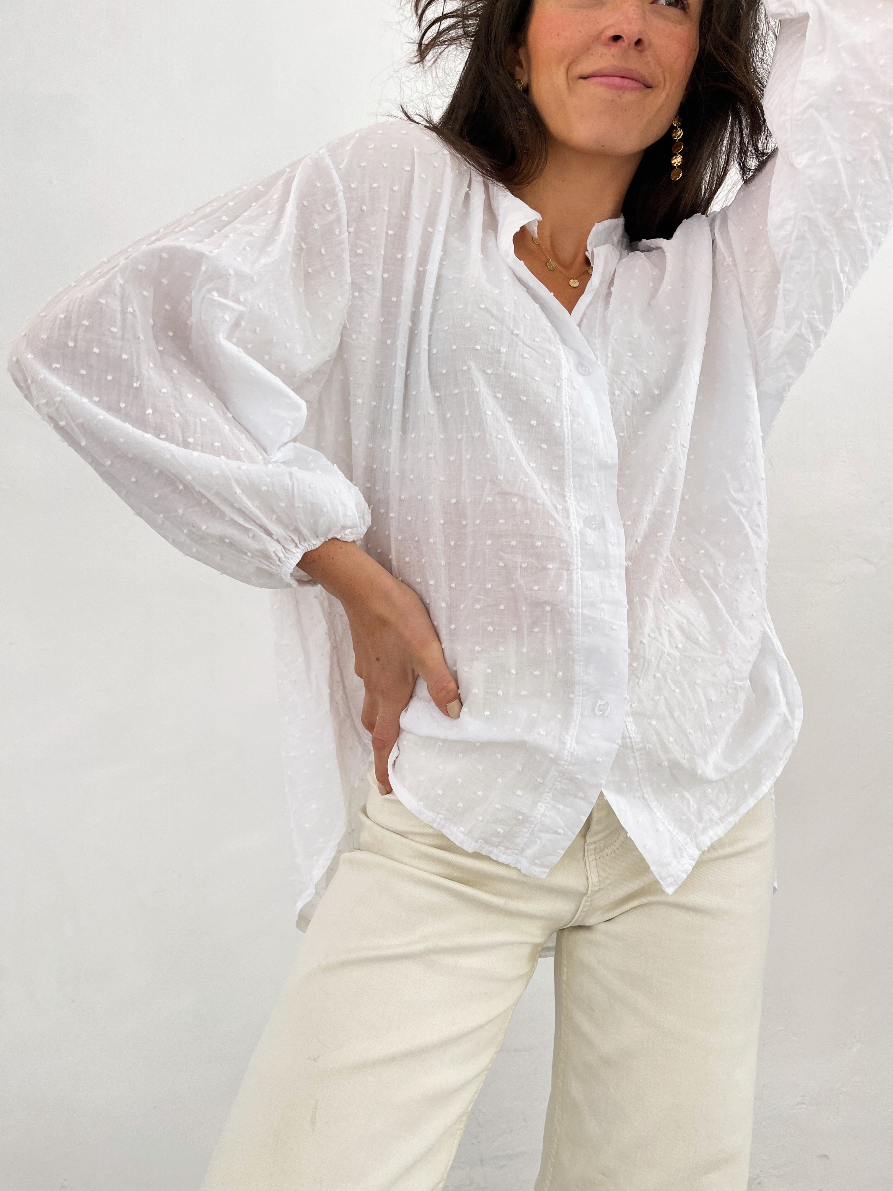 Julia White Blouse