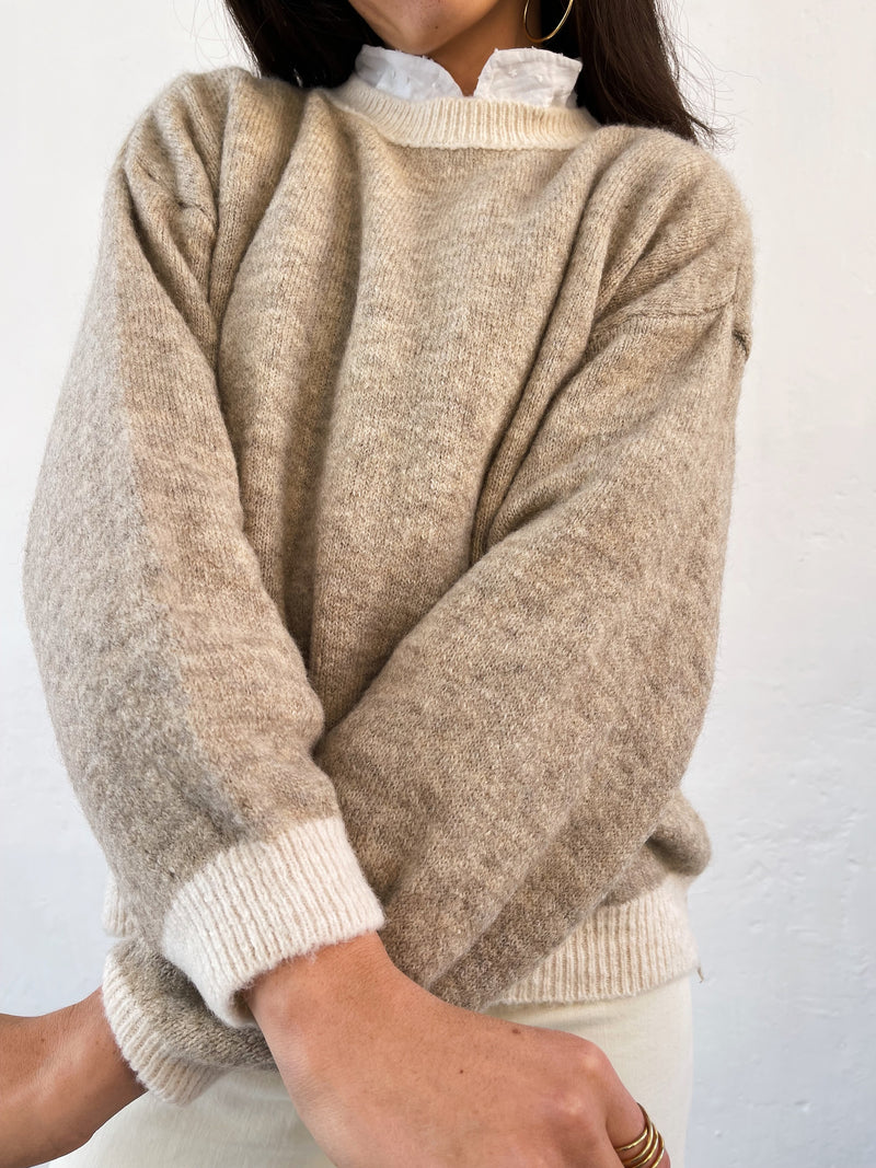 Sofia Beige Sweater