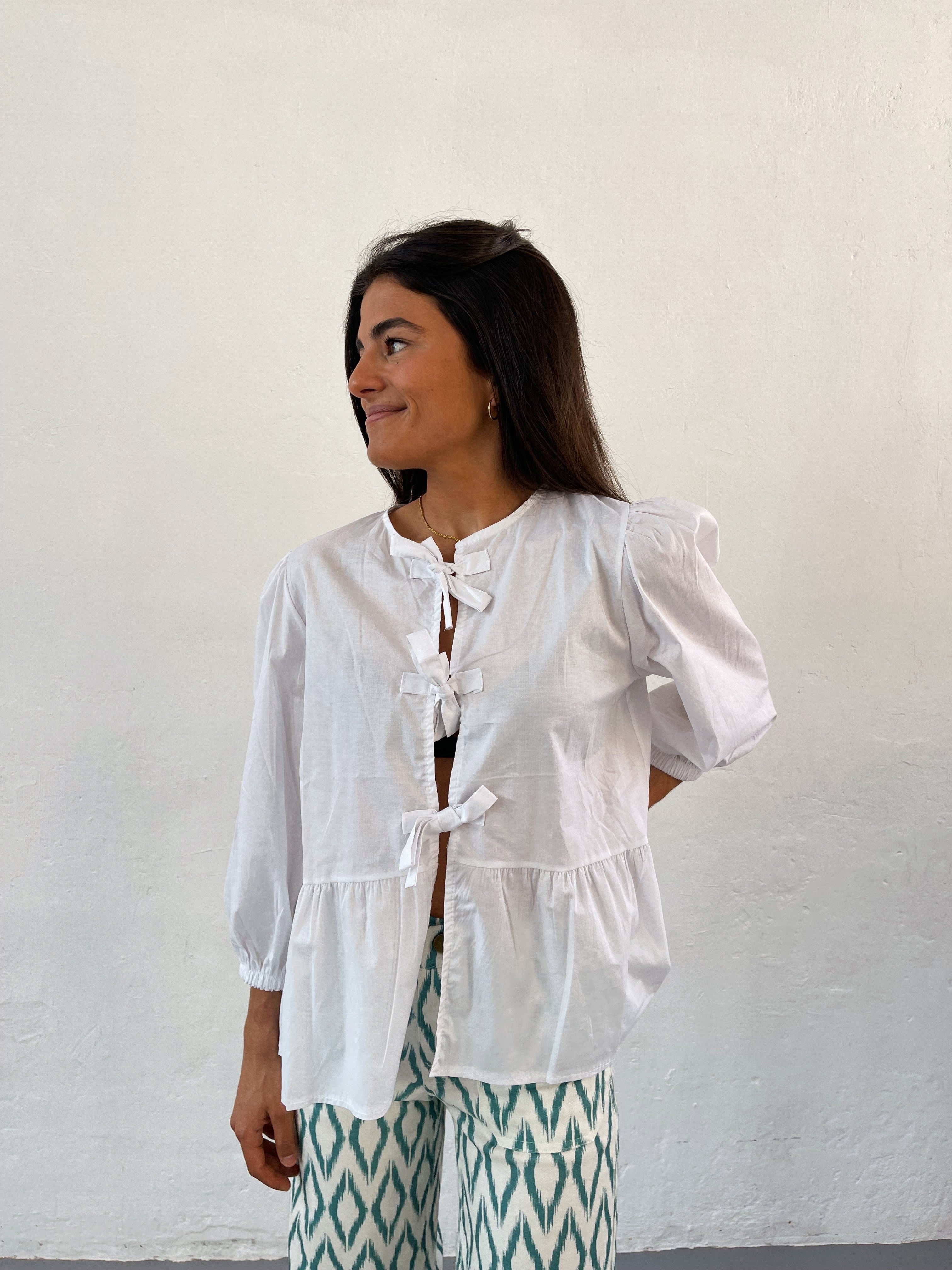 Bianca White Blouse