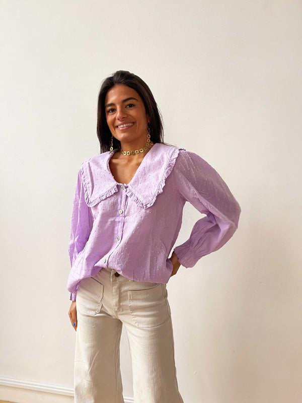 Chiara Lavender Shirt