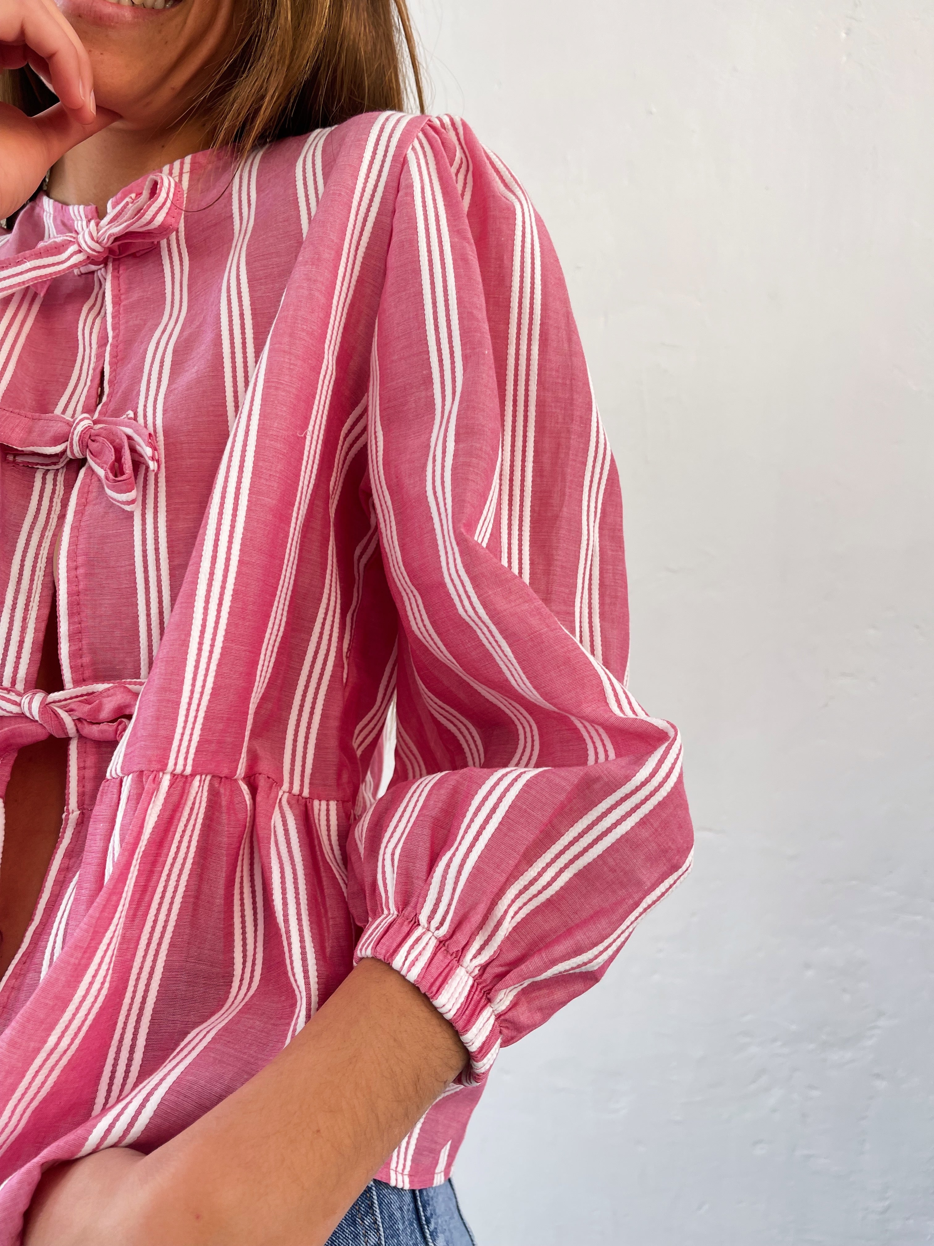 Bianca Pink Blouse