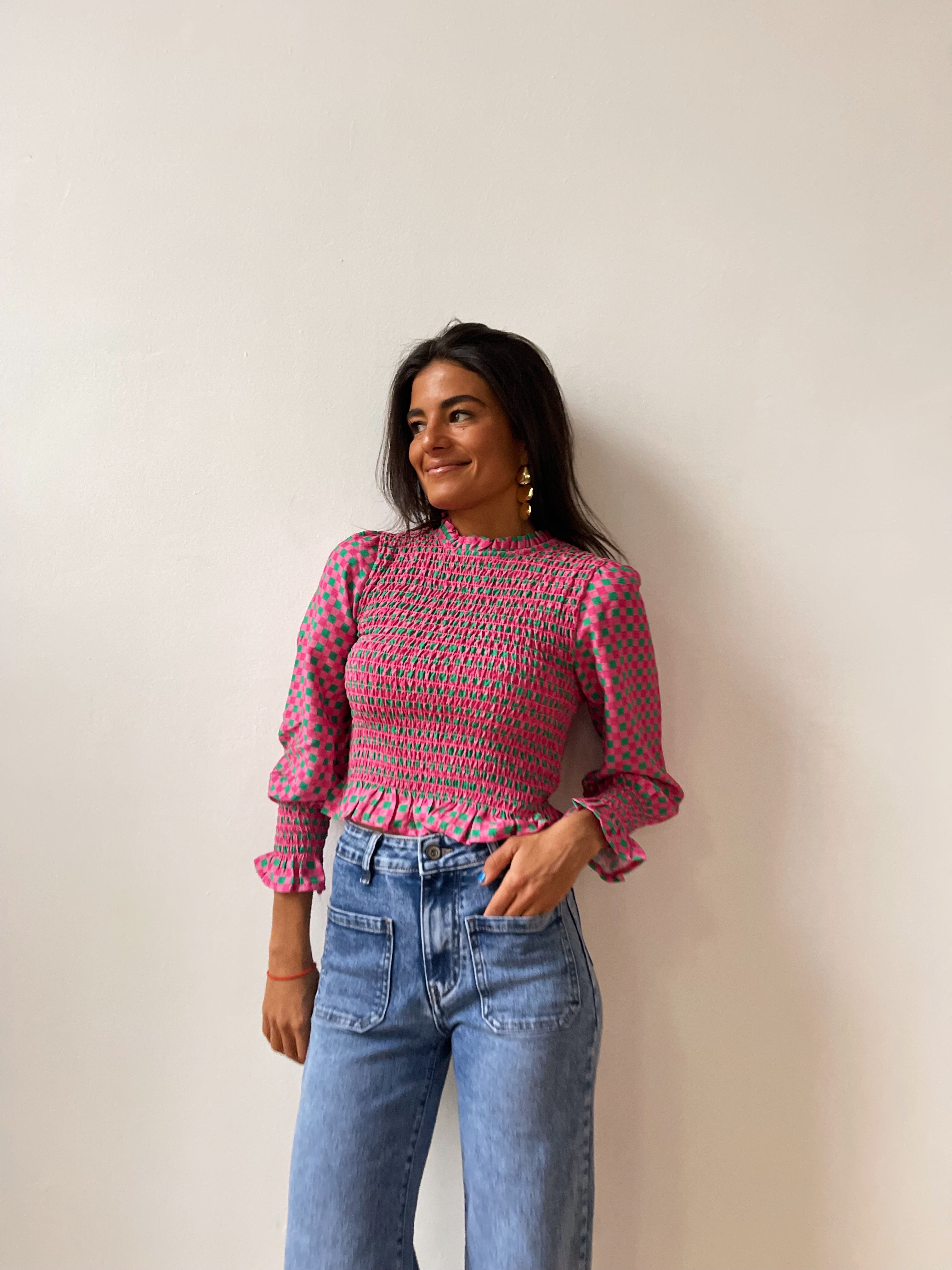 Chia Fuchsia Blouse