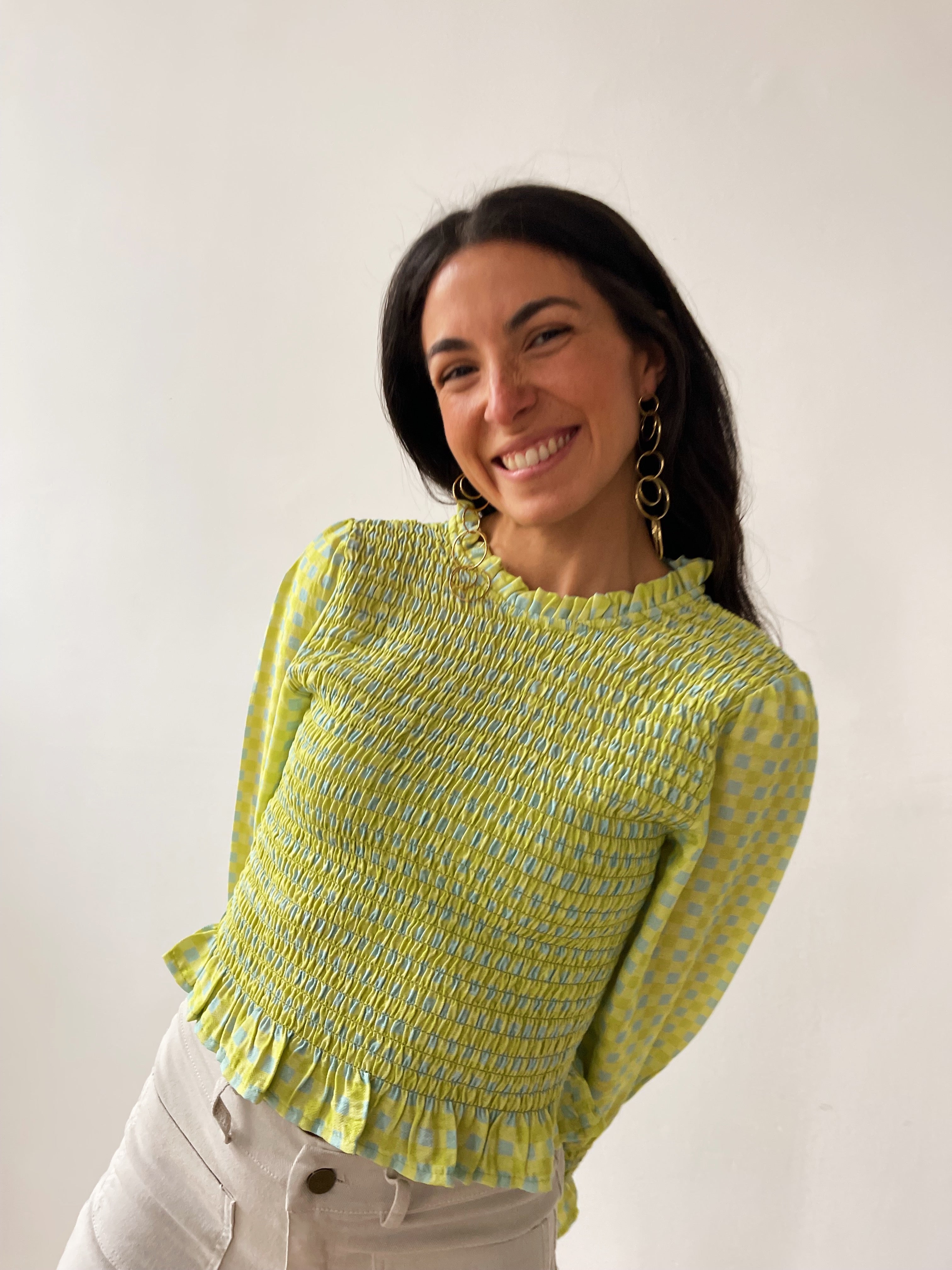 Chia Lime Blouse