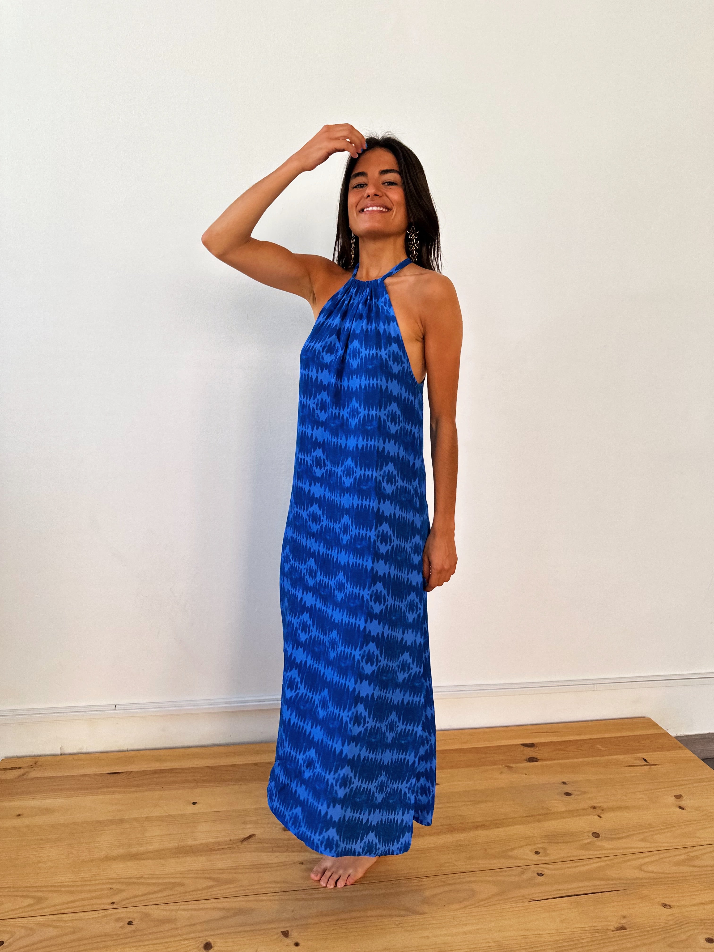 Vestido Iria Azul