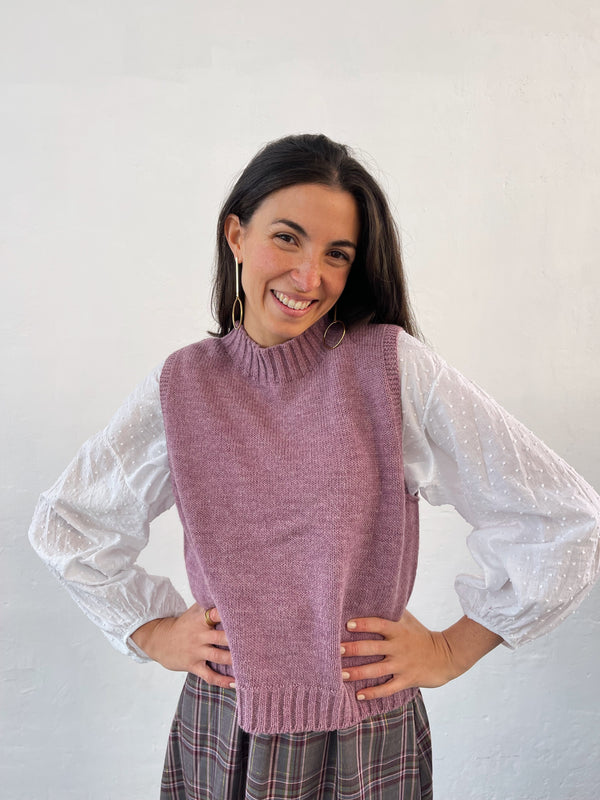 Chaleco Clara Lavanda