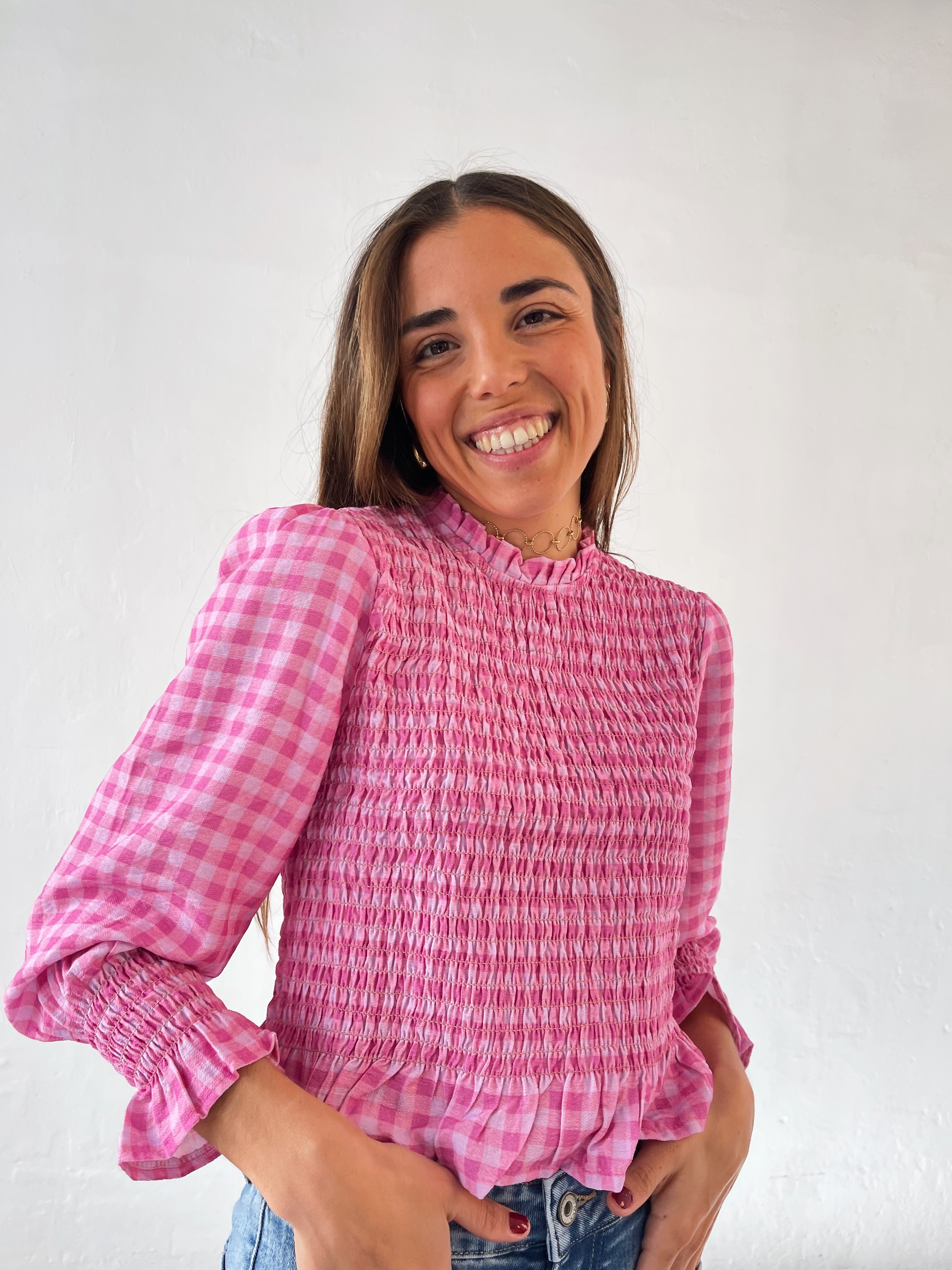 Chia Pink Blouse