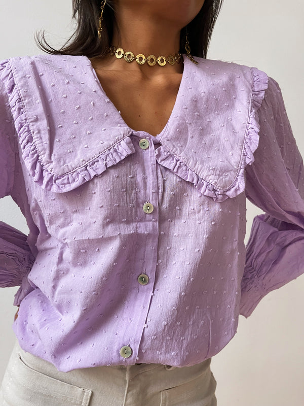 Chiara Lavender Shirt