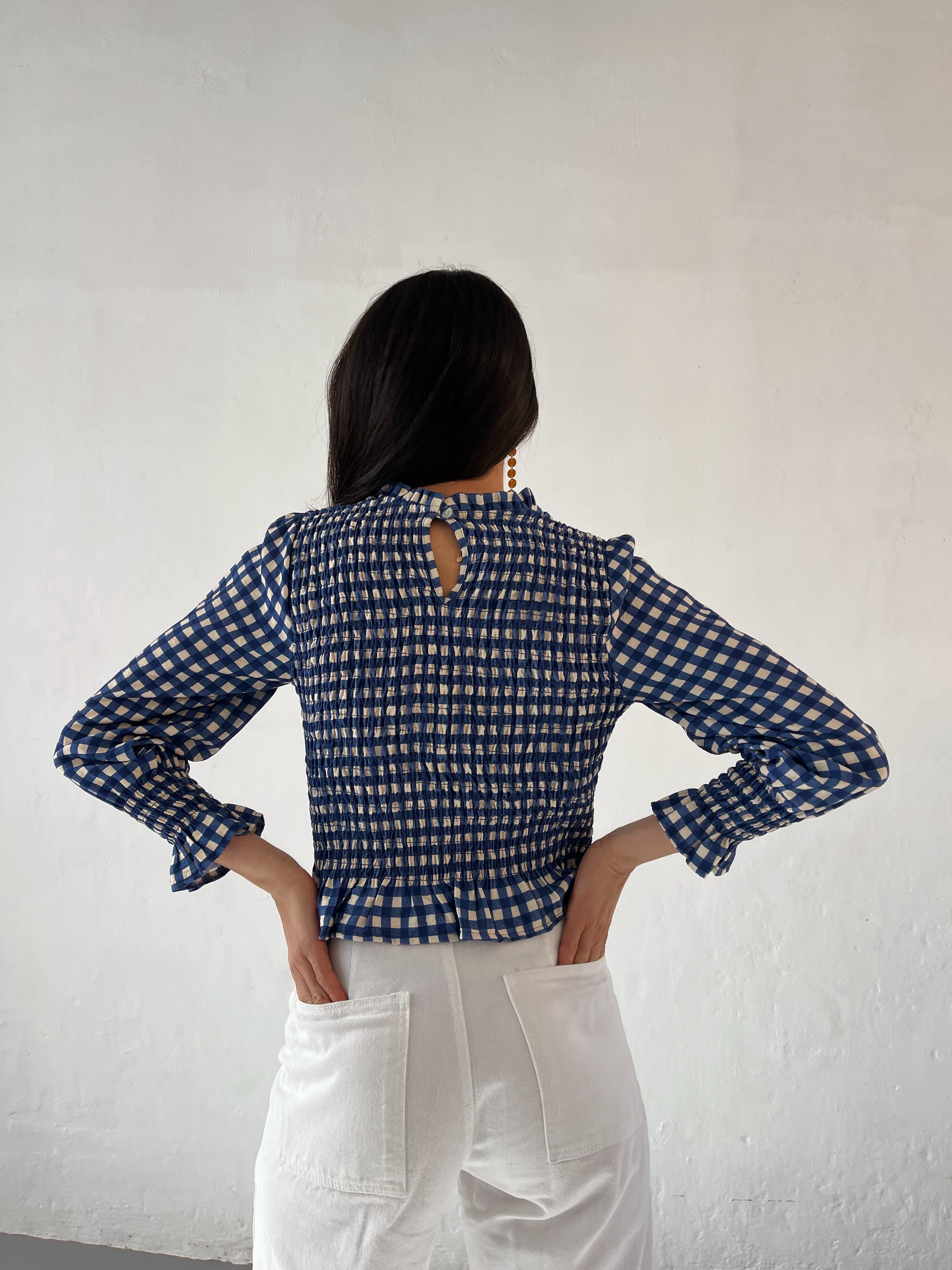 Chia Blue Blouse