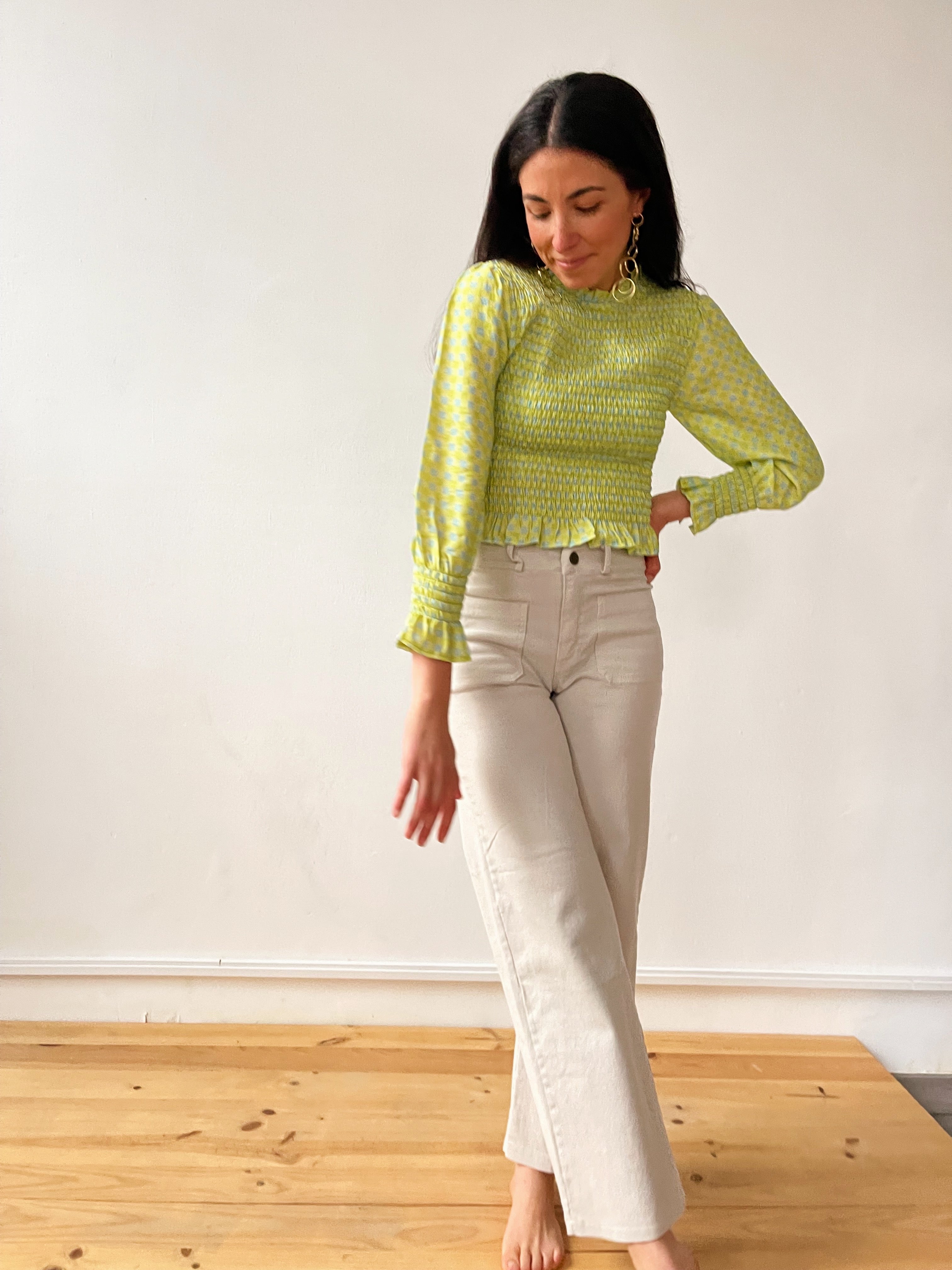 Chia Lime Blouse