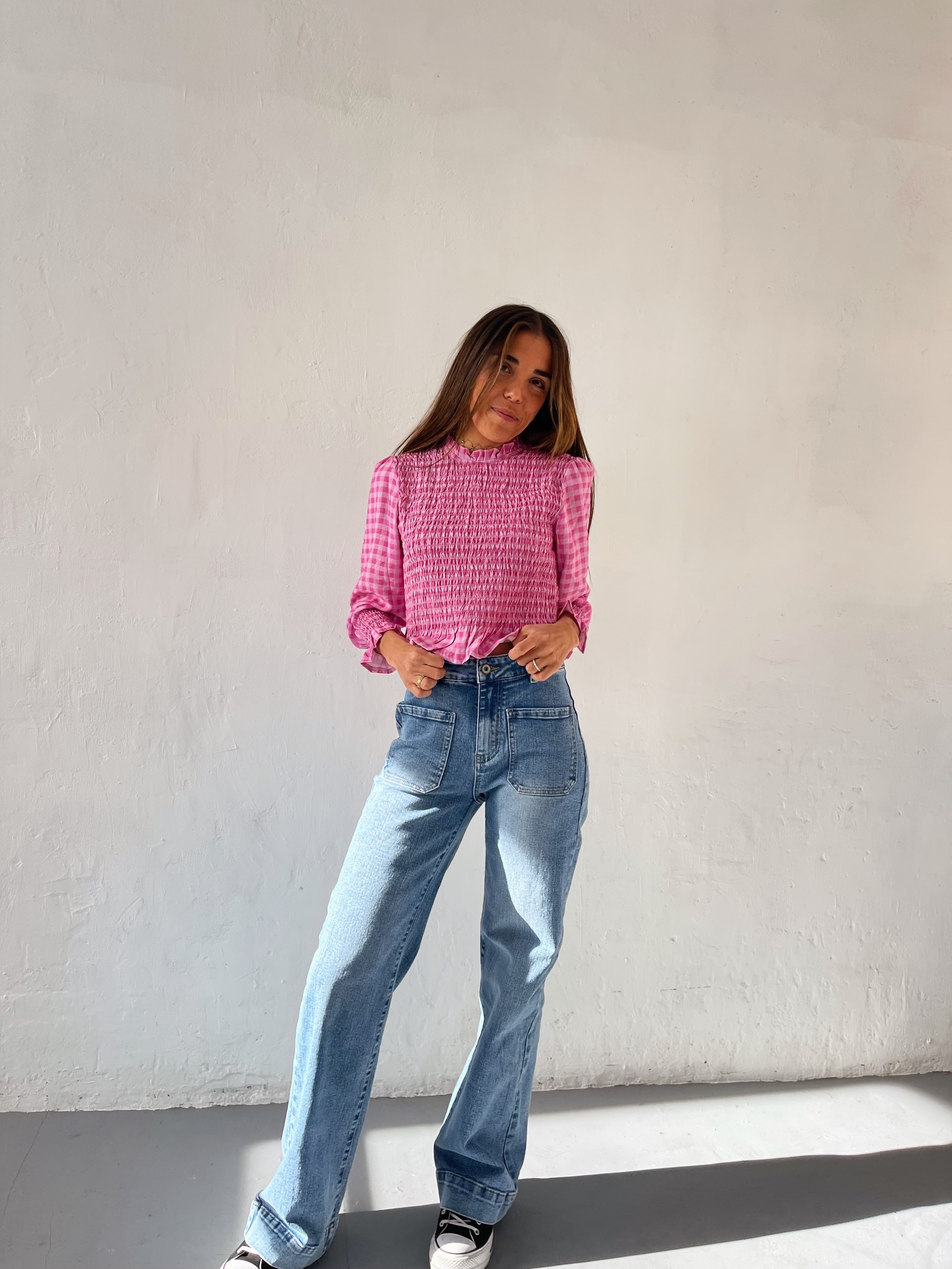 Chia Pink Blouse