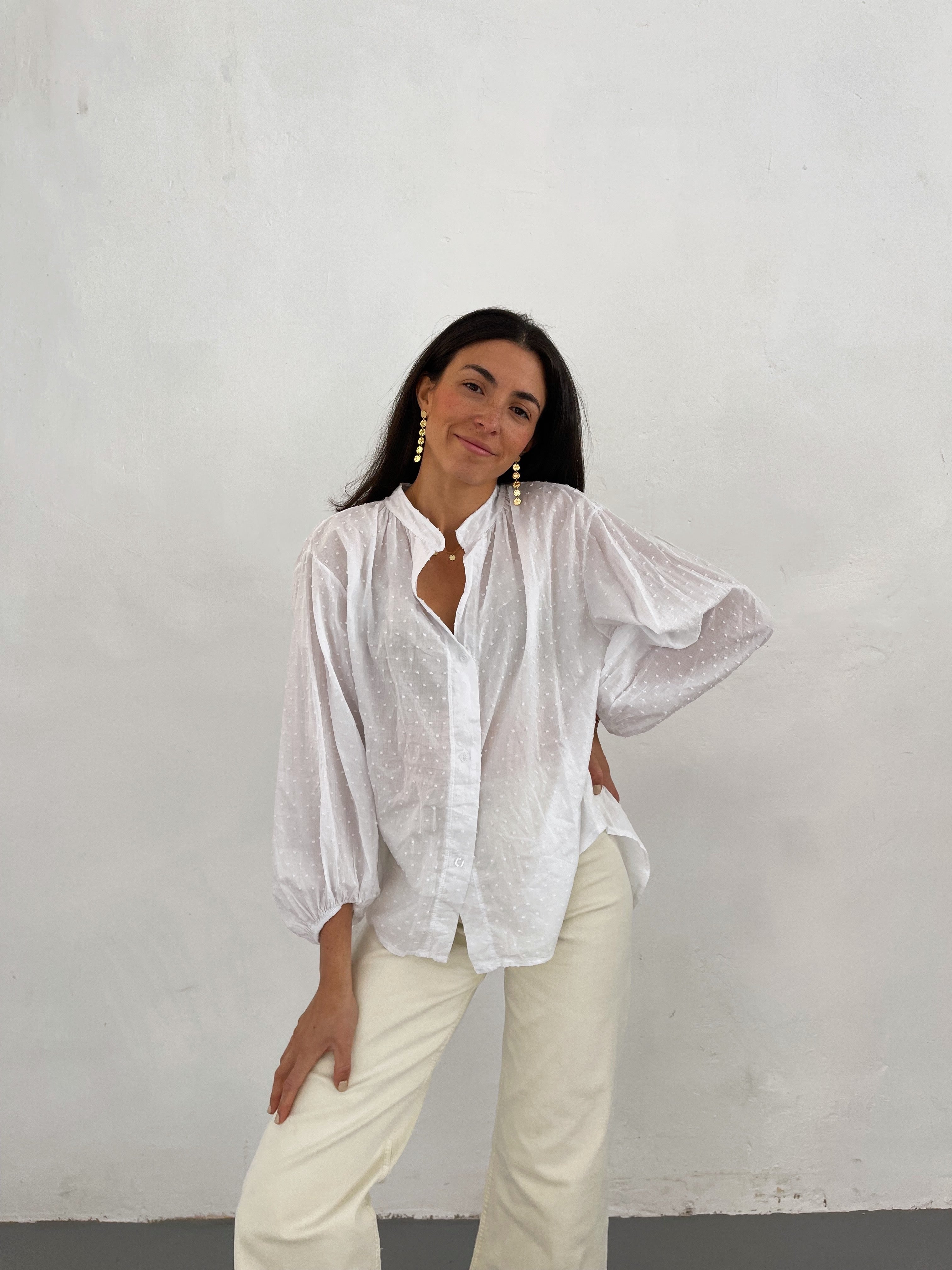 Julia White Blouse