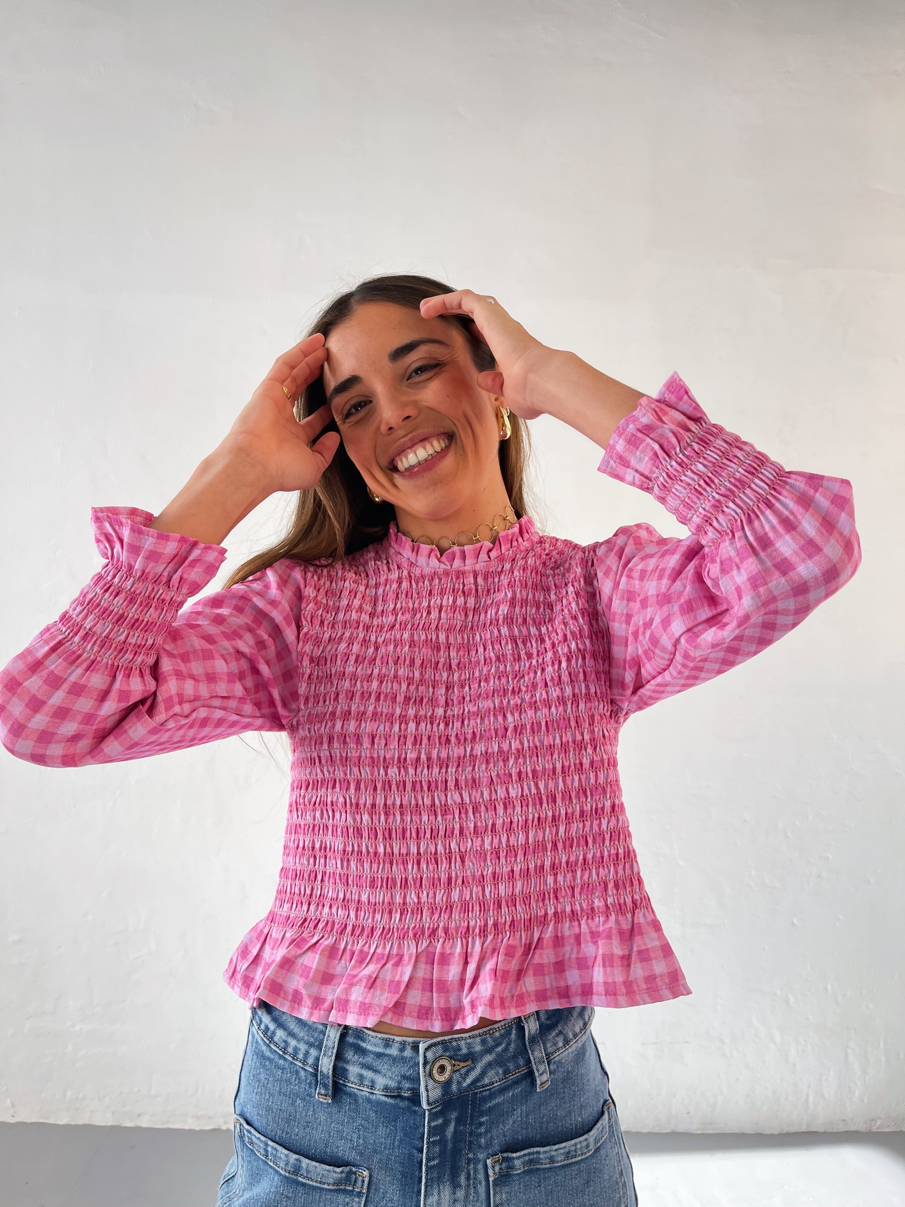 Chia Pink Blouse