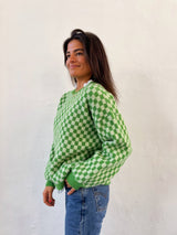 Martina Green Sweater