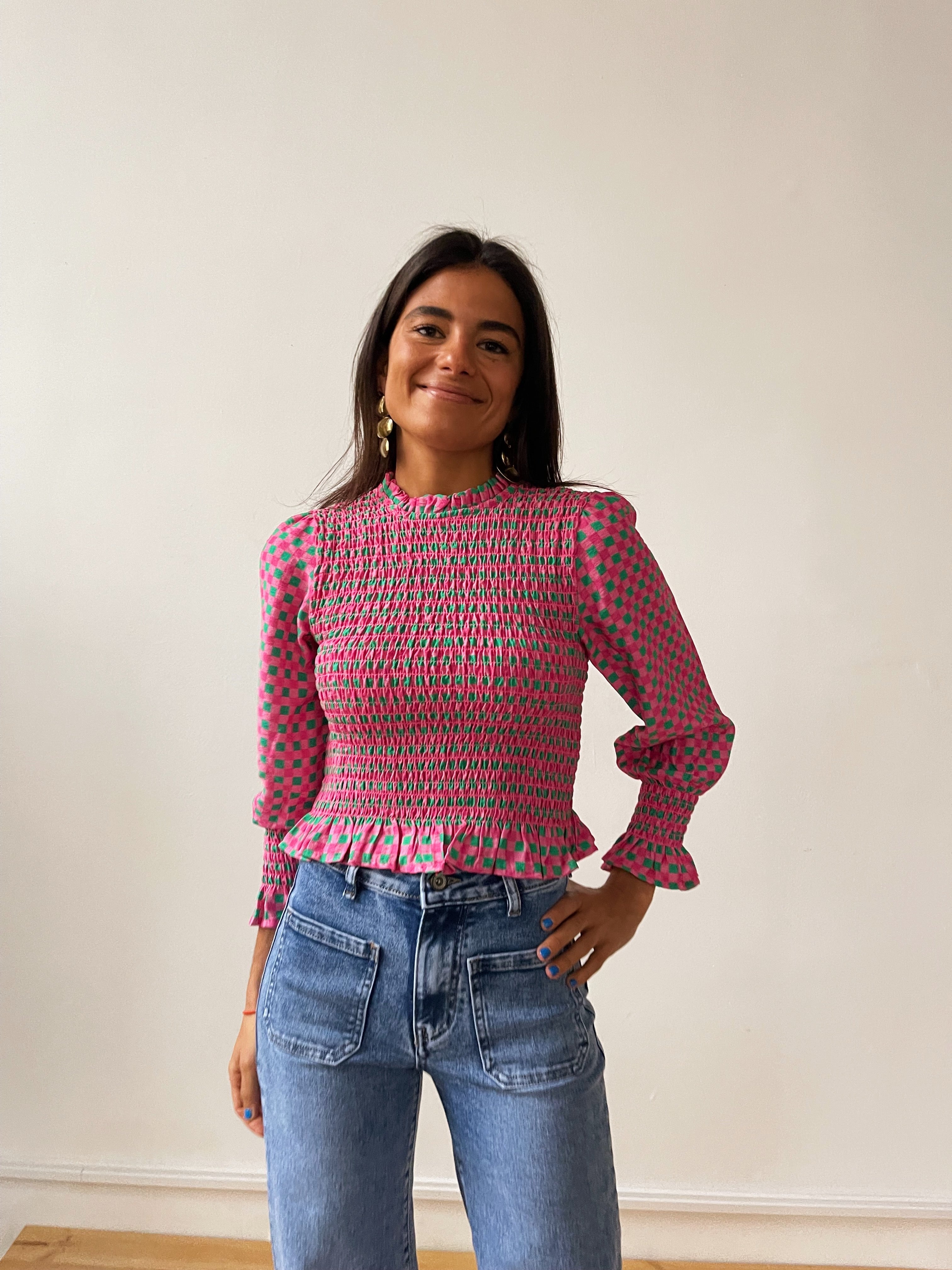 Chia Fuchsia Blouse