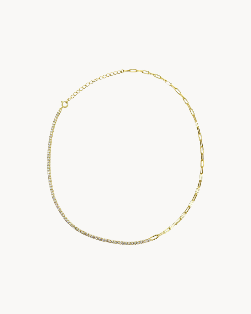 Riviere Gold Necklace