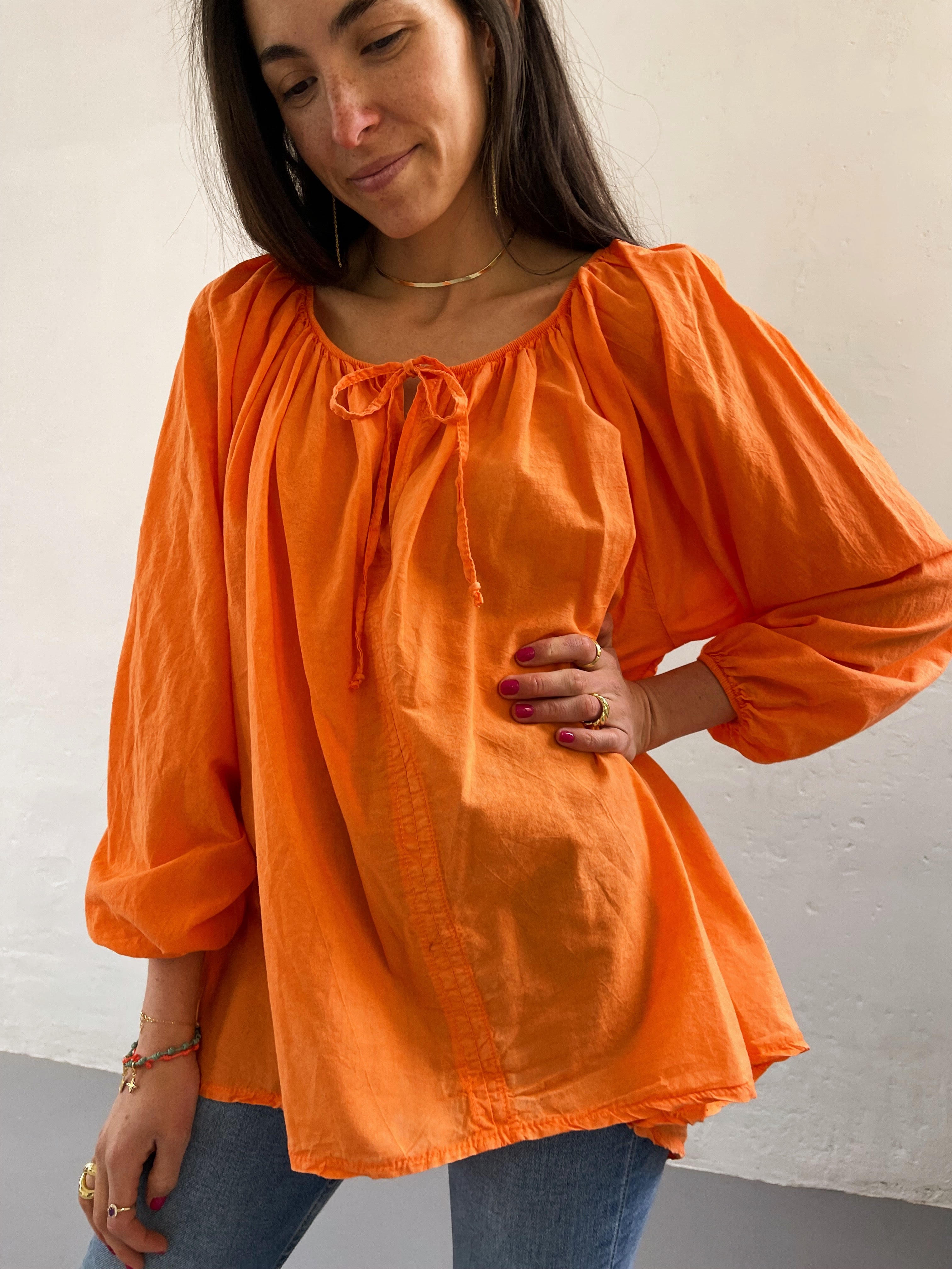 Blusa Sara Naranja