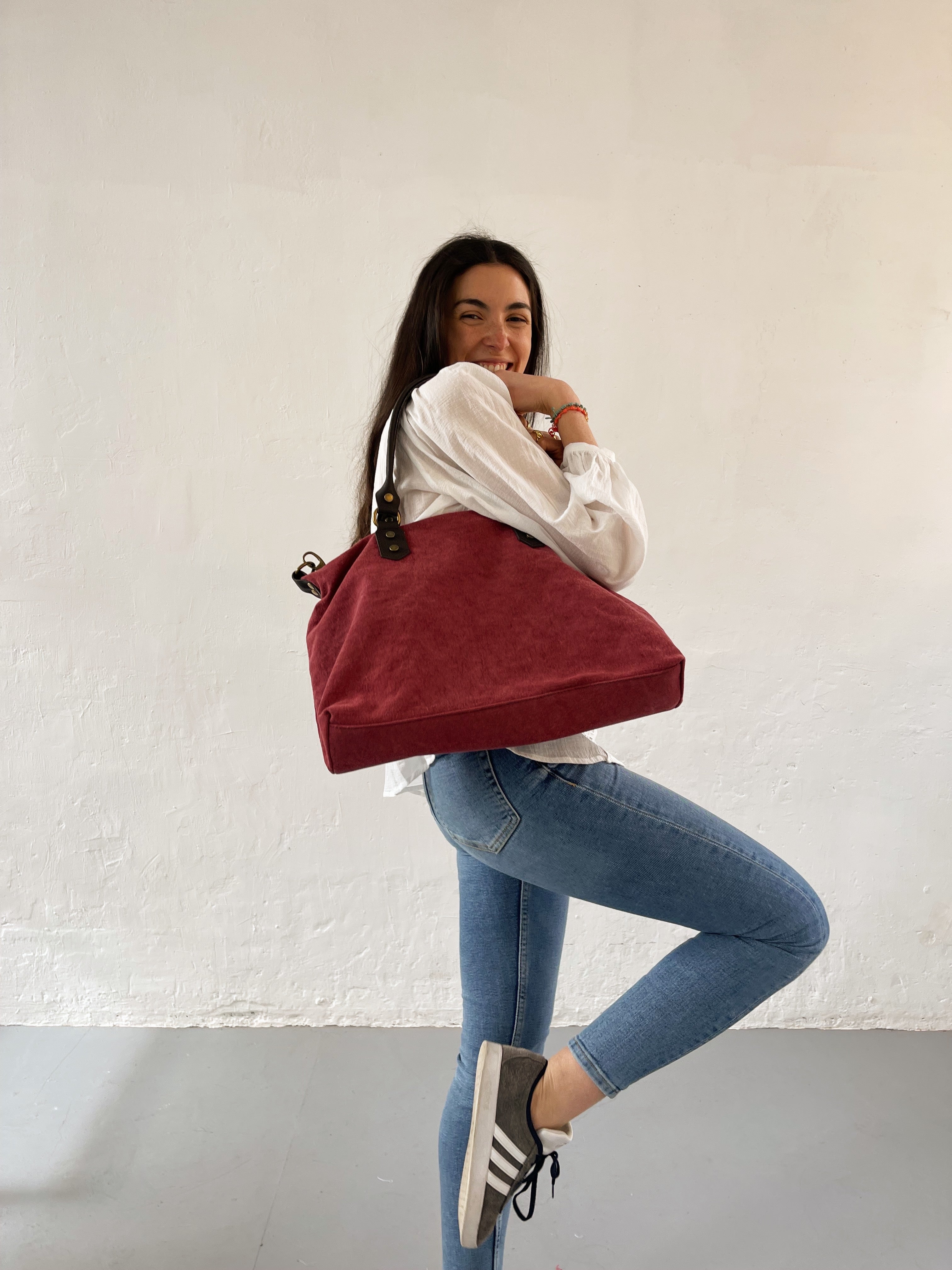 Julieta Burgundy Bag