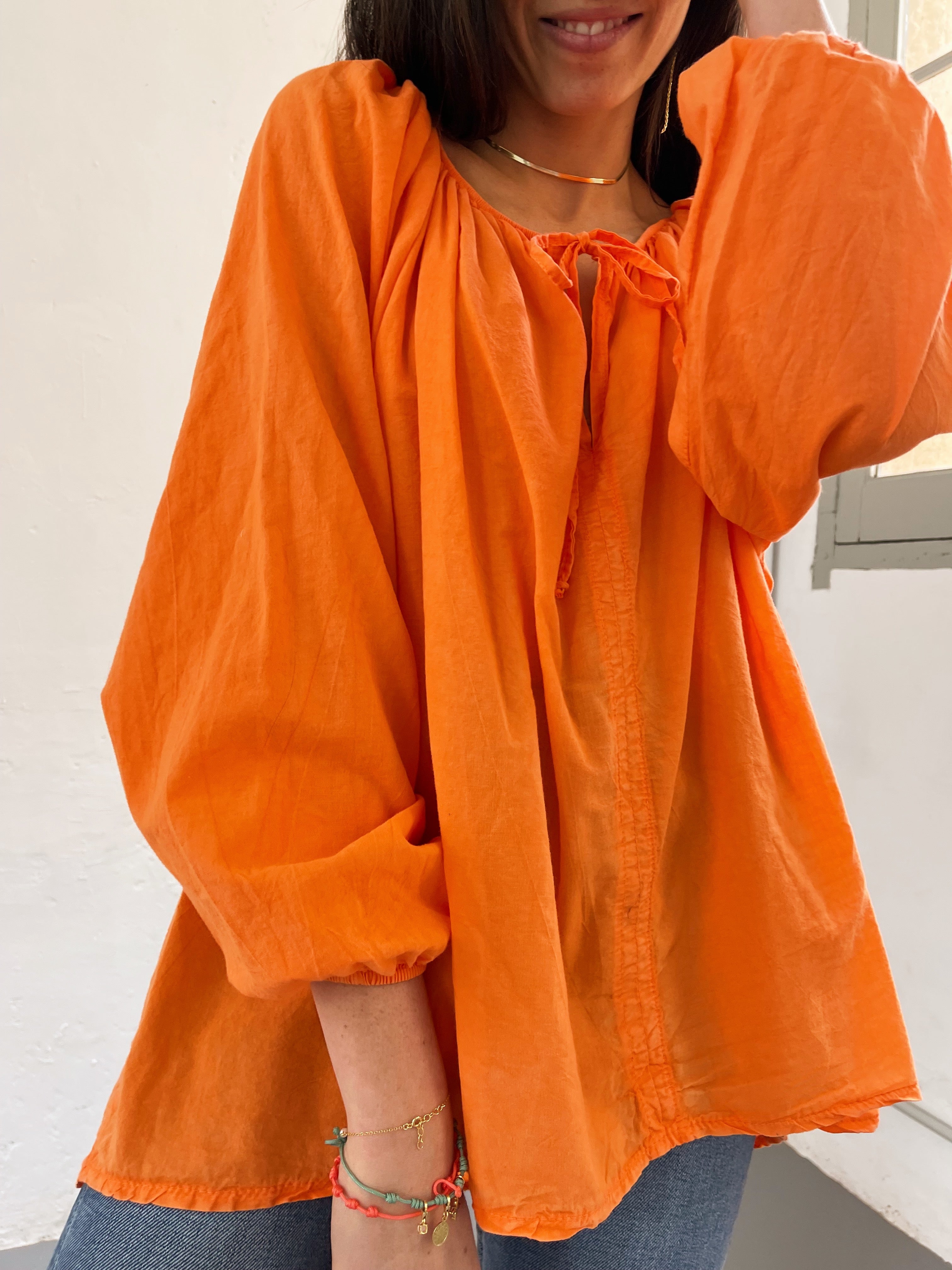 Blusa Sara Naranja