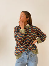 Luna Khaki Sweater
