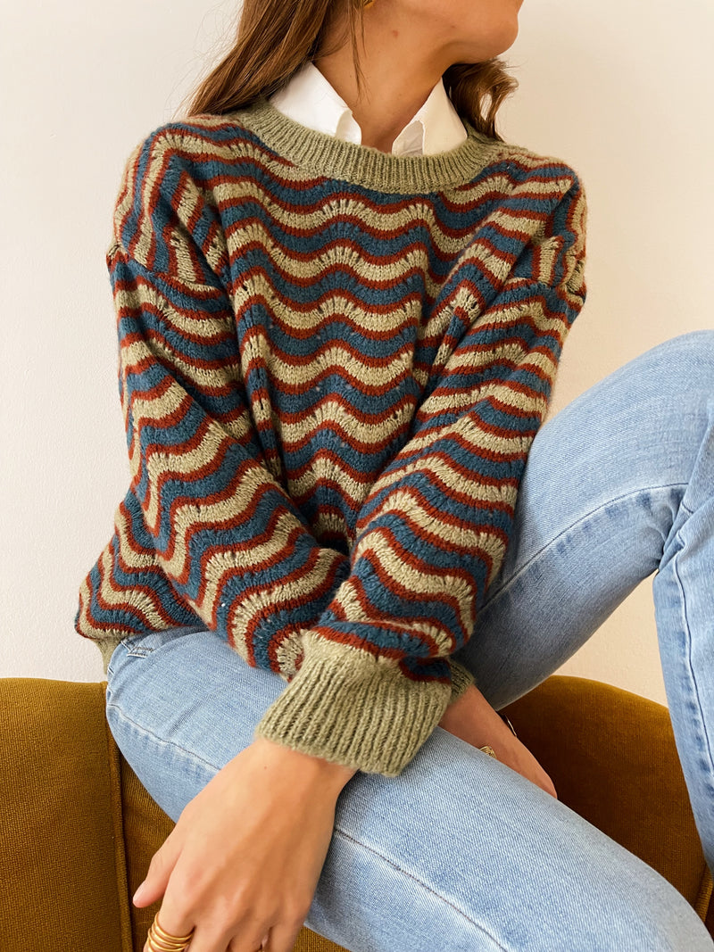 Luna Khaki Sweater