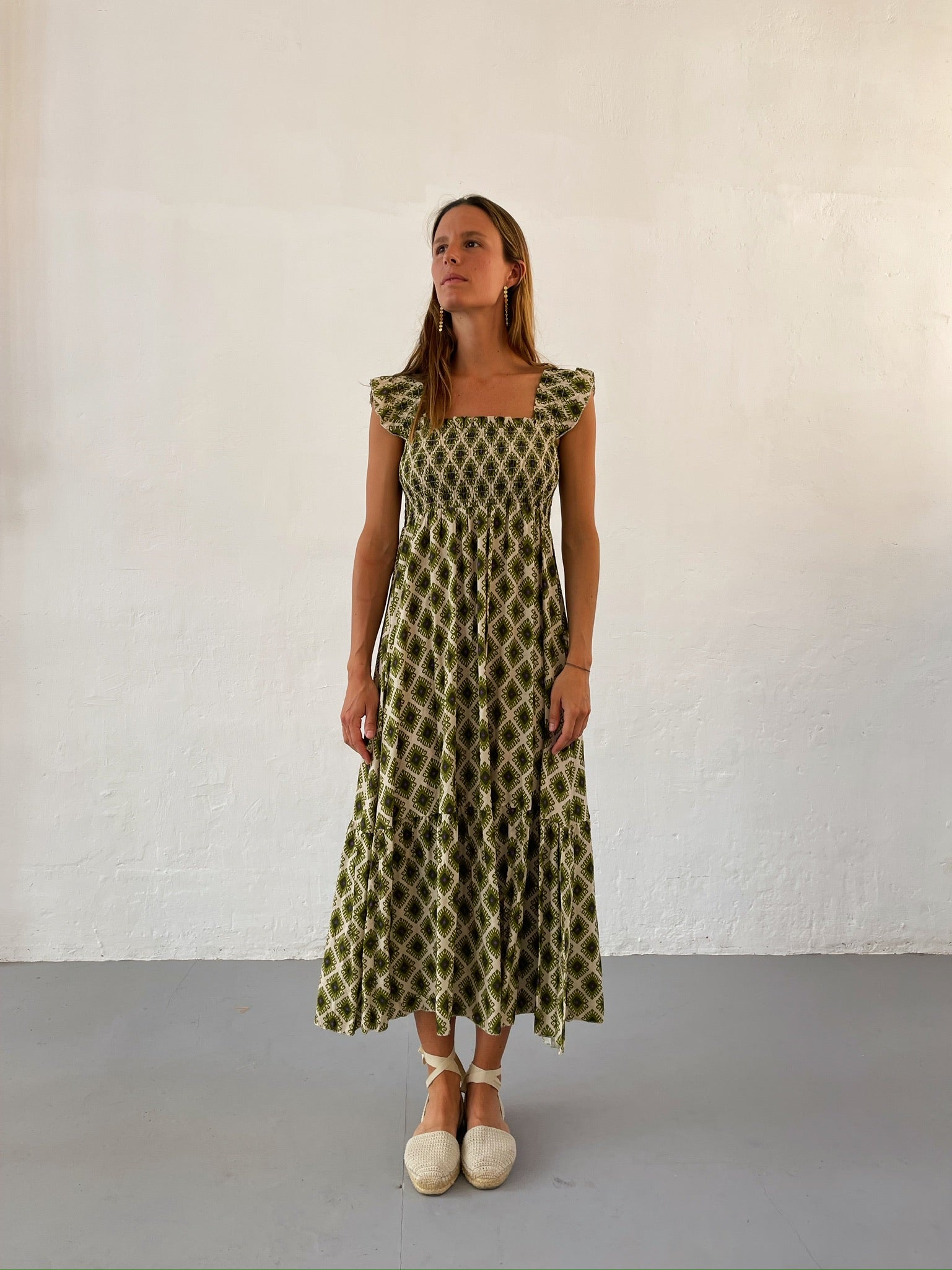 Cora Green Dress