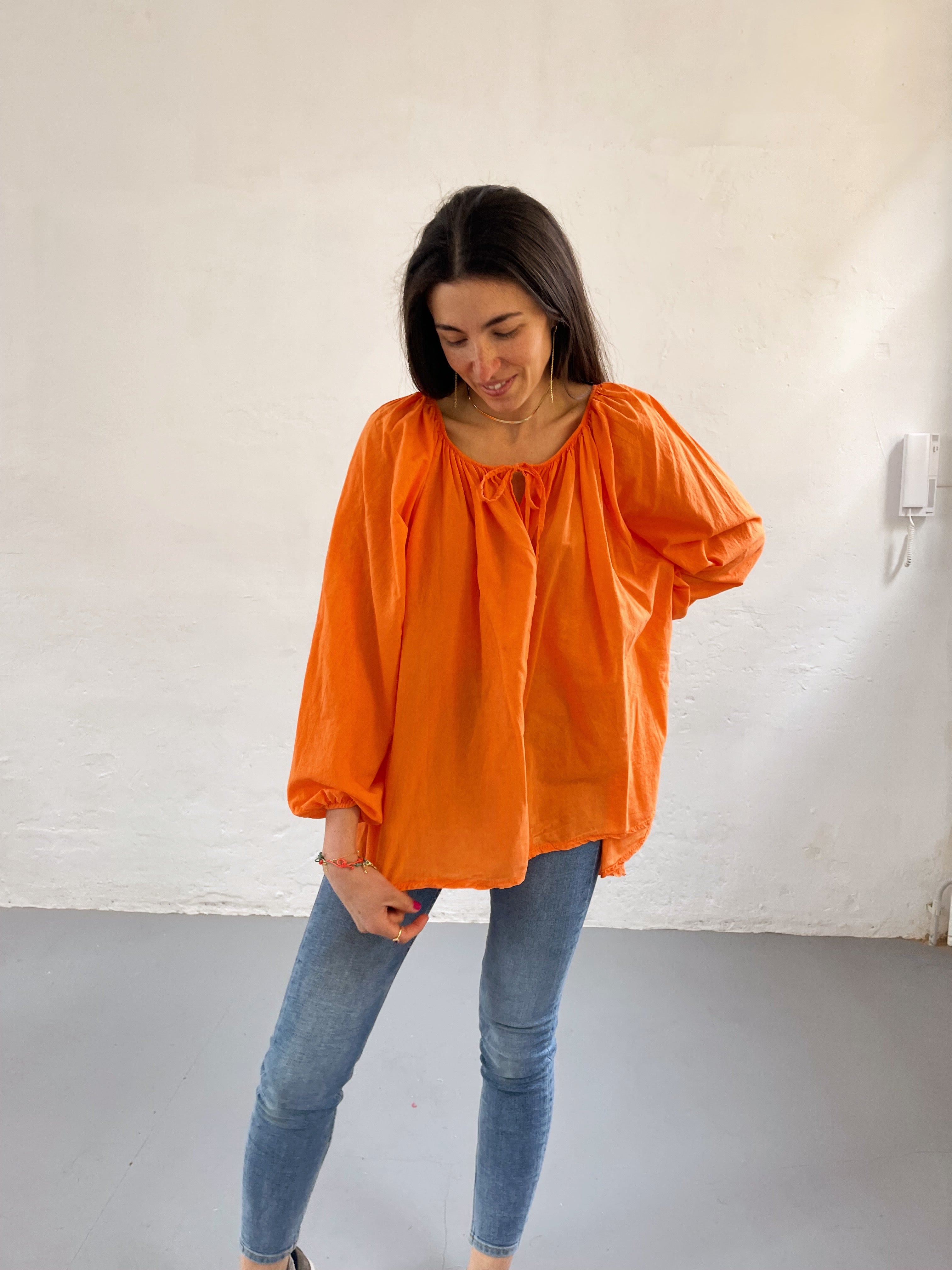 Blusa Sara Naranja