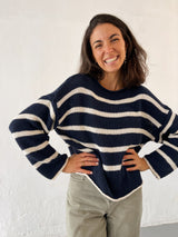 Anara Navy Sweater